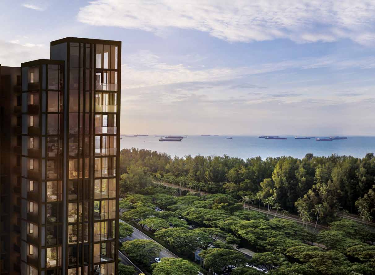 The tower and the sea (artist’s impression)